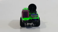 1998 Hot Wheels Techno Bits Radar Ranger Bright Green Die Cast Toy Car Vehicle