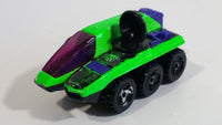 1998 Hot Wheels Techno Bits Radar Ranger Bright Green Die Cast Toy Car Vehicle