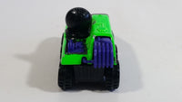 1998 Hot Wheels Techno Bits Radar Ranger Bright Green Die Cast Toy Car Vehicle