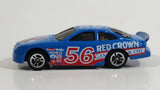 2001 Maisto Special Edition Ford Taurus #56 Red Crown Gasoline Blue Die Cast Toy Race Car Vehicle