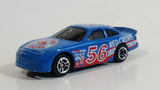 2001 Maisto Special Edition Ford Taurus #56 Red Crown Gasoline Blue Die Cast Toy Race Car Vehicle