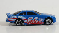 2001 Maisto Special Edition Ford Taurus #56 Red Crown Gasoline Blue Die Cast Toy Race Car Vehicle