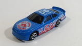 2001 Maisto Special Edition Ford Taurus #56 Red Crown Gasoline Blue Die Cast Toy Race Car Vehicle