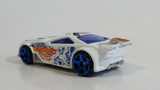 2012 Hot Wheels Scorcher White 2/8 Die Cast Toy Car Vehicle McDonald's Happy Meal