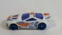 2012 Hot Wheels Scorcher White 2/8 Die Cast Toy Car Vehicle McDonald's Happy Meal