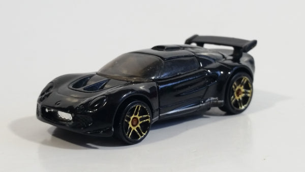 2007 Hot Wheels The Exotics Lotus Sport Elise Black Die Cast Toy Dream Car Vehicle