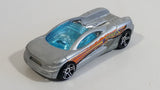 2004 Hot Wheels Starter Track Backdraft Silver Die Cast Toy Car Vehicle