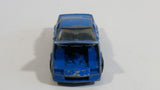 1987 Matchbox Chevrolet Camaro IROC Z-28 Blue Die Cast Toy Car Vehicle with Opening Hood