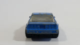 1987 Matchbox Chevrolet Camaro IROC Z-28 Blue Die Cast Toy Car Vehicle with Opening Hood