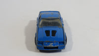 1987 Matchbox Chevrolet Camaro IROC Z-28 Blue Die Cast Toy Car Vehicle with Opening Hood