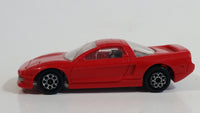 Majorette Novacar Acura NSX Red Plastic Body Die Cast Toy Luxury Sports Car Vehicle