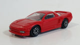 Majorette Novacar Acura NSX Red Plastic Body Die Cast Toy Luxury Sports Car Vehicle