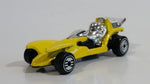 1995 Hot Wheels Ultra Hots Pipe Jammer Yellow Die Cast Toy Car Vehicle