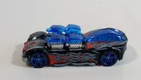 2007 Hot Wheels Mystery Cars What-4-2 Black Die Cast Toy Race Car Vehicle