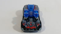 2007 Hot Wheels Mystery Cars What-4-2 Black Die Cast Toy Race Car Vehicle