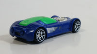 2009 Hot Wheels Ballistik Blue and Green Die Cast Toy Car Vehicle McDonald's Happy Meal