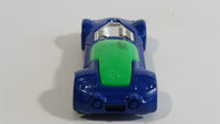 2009 Hot Wheels Ballistik Blue and Green Die Cast Toy Car Vehicle McDonald's Happy Meal