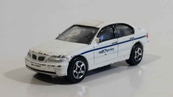 RealToy White BMW 3 Series British Columbia B.C. Ferries Die Cast Toy Car Vehicle