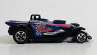 2002 Hot Wheels Super Comp Dragster Dark Blue Die Cast Toy Car Vehicle McDonald's Happy Meal