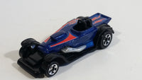 2002 Hot Wheels Super Comp Dragster Dark Blue Die Cast Toy Car Vehicle McDonald's Happy Meal