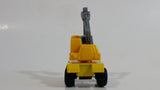 1997 M.M.T.L. Excavator Yellow Die Cast Toy Car Construction Vehicle