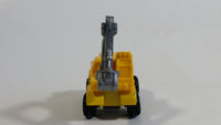 1997 M.M.T.L. Excavator Yellow Die Cast Toy Car Construction Vehicle