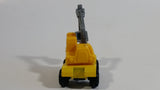 1997 M.M.T.L. Excavator Yellow Die Cast Toy Car Construction Vehicle