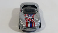 1998 Hot Wheels Dodge Viper RT/10 Metalflake Grey Die Cast Toy Car Vehicle