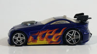 2006 Hot Wheels Tooned Mercy Breaker Dark Blue Die Cast Toy Car Vehicle