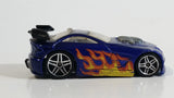 2006 Hot Wheels Tooned Mercy Breaker Dark Blue Die Cast Toy Car Vehicle