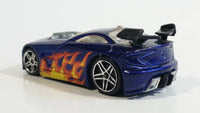 2006 Hot Wheels Tooned Mercy Breaker Dark Blue Die Cast Toy Car Vehicle