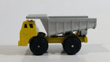 1997 M.M.T.L. Dump Truck Yellow Die Cast Toy Car Construction Vehicle