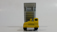 1997 M.M.T.L. Dump Truck Yellow Die Cast Toy Car Construction Vehicle