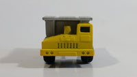 1997 M.M.T.L. Dump Truck Yellow Die Cast Toy Car Construction Vehicle