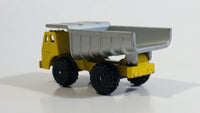 1997 M.M.T.L. Dump Truck Yellow Die Cast Toy Car Construction Vehicle