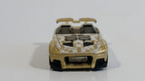 2003 Hot Wheels Tech Tuners Tantrum Metalflake Gold Die Cast Toy Car Vehicle