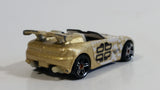 2003 Hot Wheels Tech Tuners Tantrum Metalflake Gold Die Cast Toy Car Vehicle