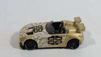 2003 Hot Wheels Tech Tuners Tantrum Metalflake Gold Die Cast Toy Car Vehicle