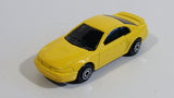 Maisto 1999 Ford Mustang Yellow Die Cast Toy Car Vehicle 1/64 Scale