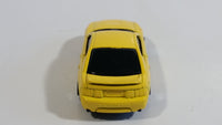 Maisto 1999 Ford Mustang Yellow Die Cast Toy Car Vehicle 1/64 Scale