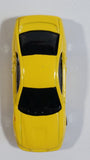 Maisto 1999 Ford Mustang Yellow Die Cast Toy Car Vehicle 1/64 Scale