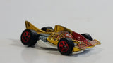 2013 Hot Wheels HW Imagination Hammer Down Gold Chrome Die Cast Toy Car Vehicle