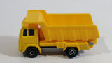 Maisto Fresh Metal Cabover Dump Truck Yellow Die Cast Toy Car Construction Vehicle