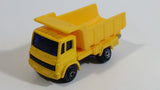 Maisto Fresh Metal Cabover Dump Truck Yellow Die Cast Toy Car Construction Vehicle