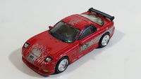 2003 Racing Champions Fast and Furious 1993 Mazda RX-7 Red Die Cast Toy Car Vehicle