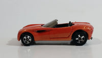 1998 Hot Wheels Dodge Concept Car Copperhead Convertible Chrysler Corporation Metalflake Red Orange Die Cast Toy Car Vehicle