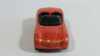 1998 Hot Wheels Dodge Concept Car Copperhead Convertible Chrysler Corporation Metalflake Red Orange Die Cast Toy Car Vehicle