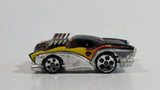 2005 Hot Wheels Wal-Mart Exclusive Two 2 Go Tooned Black and Chrome Die Cast Toy Car Vehicle