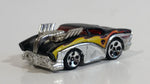 2005 Hot Wheels Wal-Mart Exclusive Two 2 Go Tooned Black and Chrome Die Cast Toy Car Vehicle