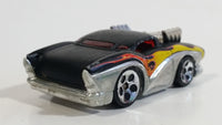 2005 Hot Wheels Wal-Mart Exclusive Two 2 Go Tooned Black and Chrome Die Cast Toy Car Vehicle